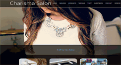 Desktop Screenshot of charismasalononline.com